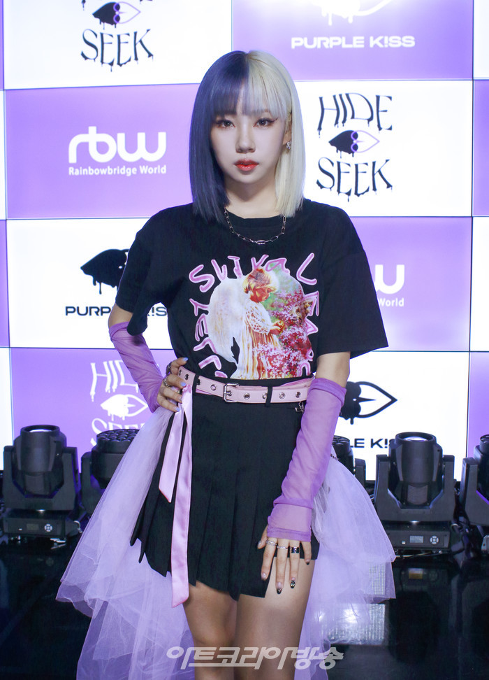 퍼플키스 'HIDE & SEEK' 쇼케이스(도시). 제공 RBW