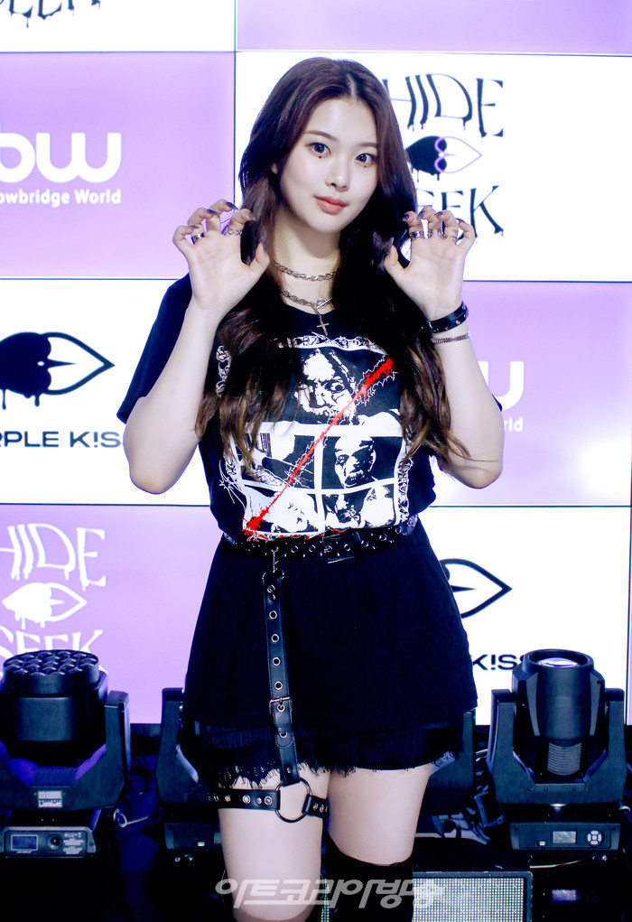 퍼플키스 'HIDE & SEEK' 쇼케이스(수안). 제공 RBW