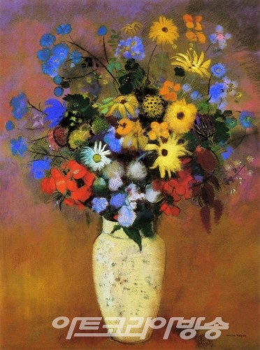 오딜롱 르동(Odilon Redon)의 Flowers