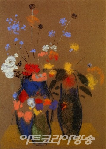 오딜롱 르동(Odilon Redon)의 Flowers