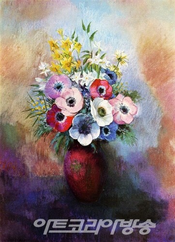 오딜롱 르동(Odilon Redon)의 Flowers