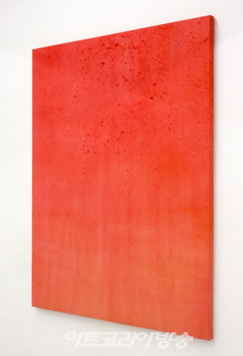 ⓒ Sun Choi_깊은 그림 Deep Painting_116.8 x 91 cm, Kimchi juice on Korean traditional paper, 2016 - 복사본