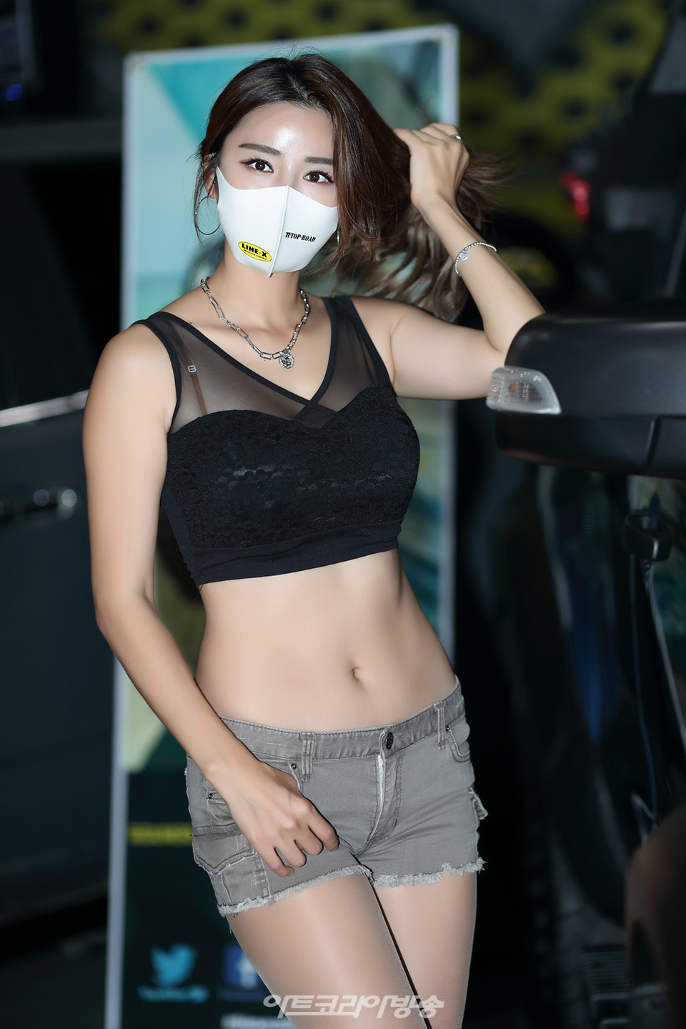 안나경, 탑로드 라인엑스코리아 2021 오토살롱위크