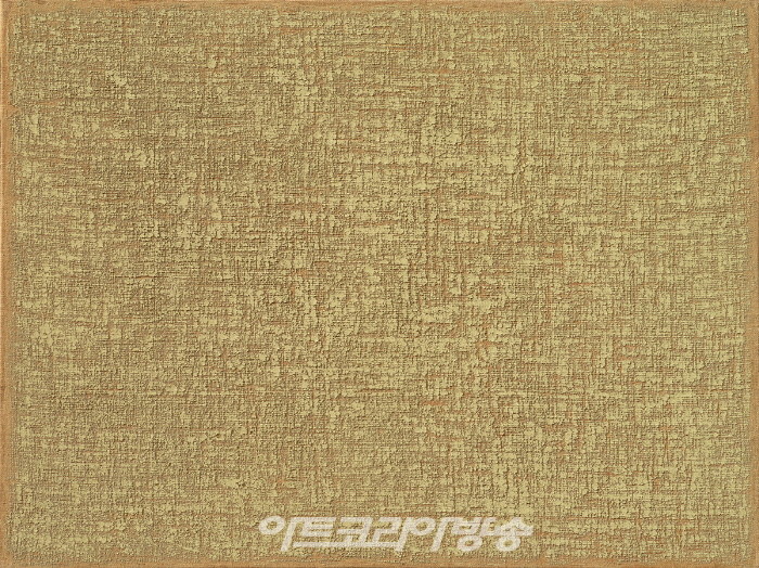 하종현(b.1935)1984Oil on hemp cloth120 x 160 cmCourtesy of the artist and Kukje Gallery이미지 제공: 국제갤러리