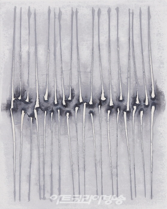 권영우(1926-2013)c.1980sGouache on Korean paper82 x 65 cmCourtesy of the artist’s estate and Kukje Gallery이미지 제공: 국제갤러리