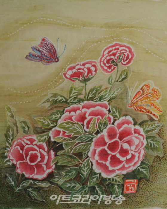 자연염색 김지희 명인-김지희(모란의 향기)