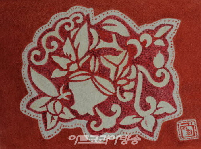 자연염색 김지희 명인-김지희(초롱꽃) 형염+홍형염