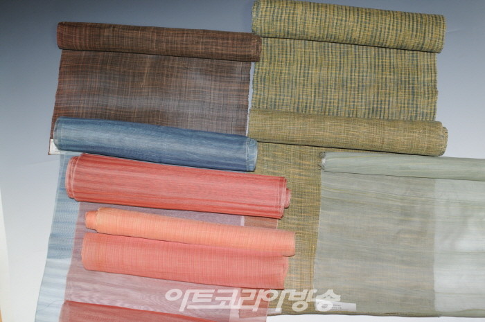 자연염색 김지희 명인-사염