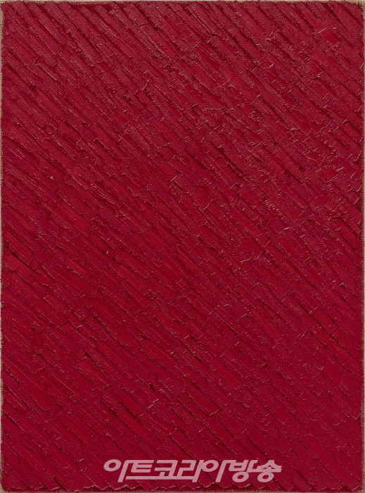 하종현(b.1935)2019Oil on hemp cloth130 x 97 cmCourtesy of the artist and Kukje Gallery사진: 안천호이미지 제공: 국제갤러리