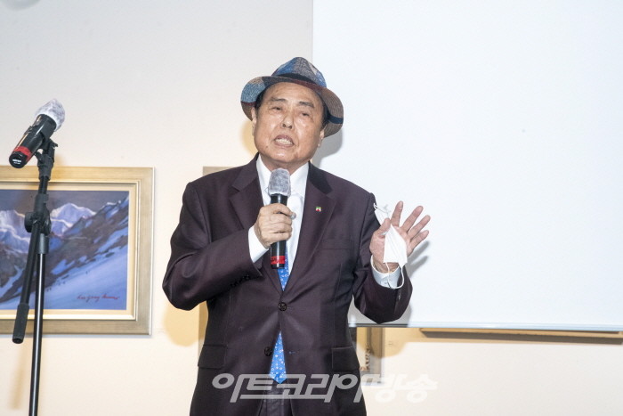 제11회 한국녹색미술회전-국전작가회 양태석 회장 축사