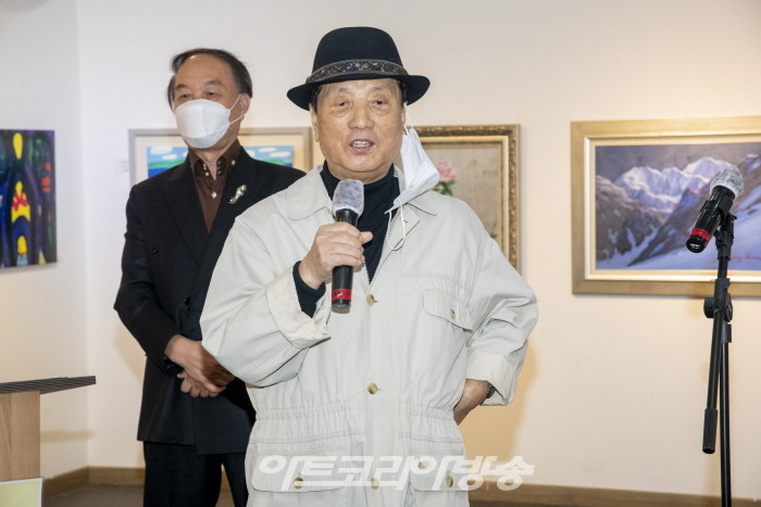 제11회 한국녹색미술회전-정의부 한국미술협회 고문 축사