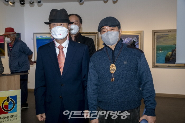 제11회 한국녹색미술회전-안호경 집행위원장 특별상 수상