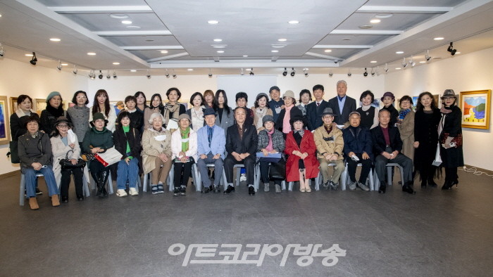 제11회 한국녹색미술회 단체사진