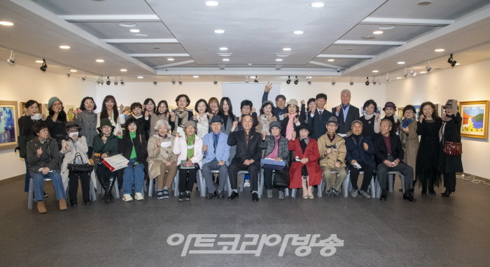 제11회 한국녹색미술회 단체사진