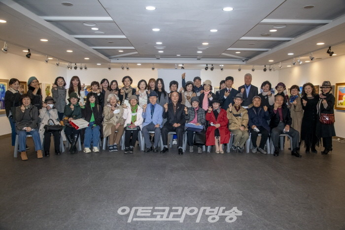 제11회 한국녹색미술회 단체사진