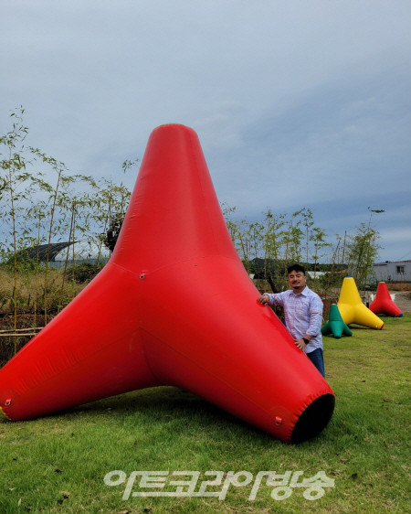금보성 작가 '테트라포트'