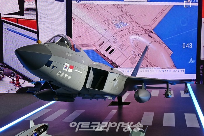 대한민국 차세대 공군 전투기 KF-21 보라매 모형