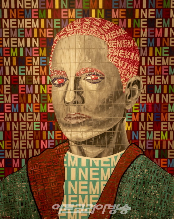 CHAE SO BAT 'What's Your SHAPE?' 꽃과 별, 글자로 사람을 그리는 채소밭 작가 개인전