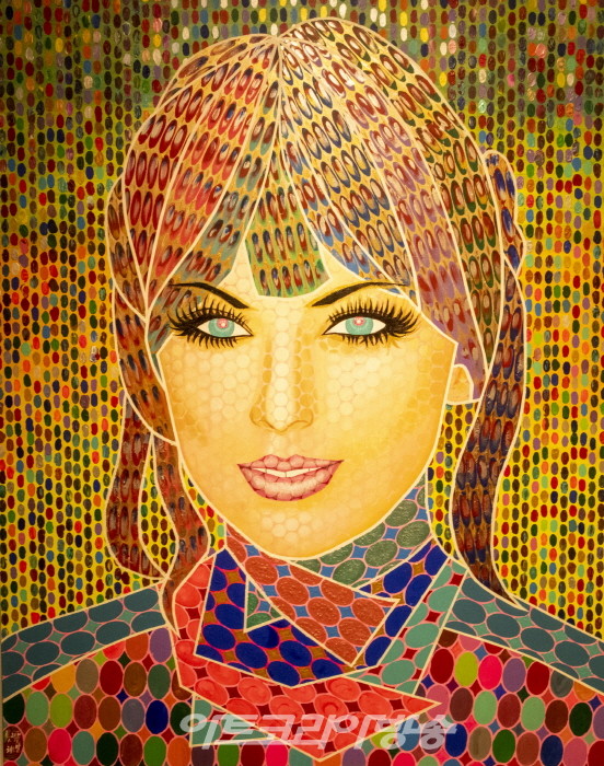 CHAE SO BAT 'What's Your SHAPE?' 꽃과 별, 글자로 사람을 그리는 채소밭 작가 개인전