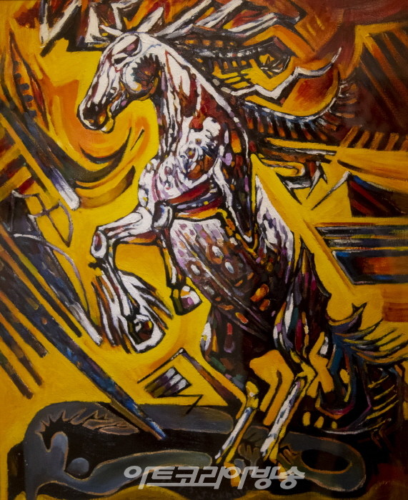 한재철 작품-말 연구