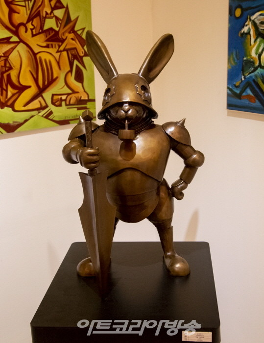 한재철 작품-토끼무사