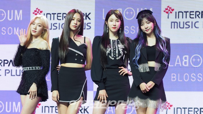 라붐 미니 3집 'BLOSSOM' 쇼케이스(소연, 솔빈, 진예, 해인) 2021.11.03 사진 ⓒ아트코리아방송 이용선 기자