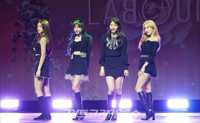 라붐 미니 3집 'BLOSSOM' 쇼케이스(소연, 솔빈, 진예, 해인) 2021.11.03 사진 ⓒ아트코리아방송 이용선 기자