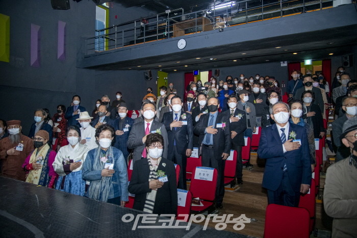 아트코리아방송 문화예술대상 시상식에 참가한 귀빈들