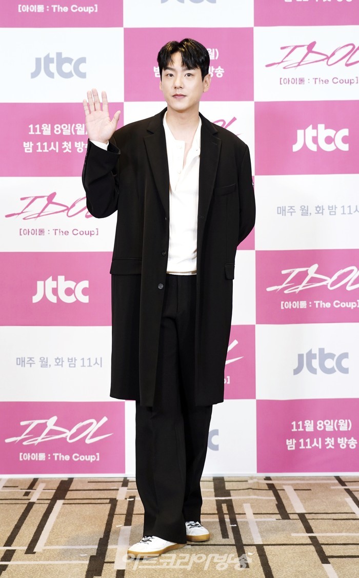 JTBC 새 월화드라마 'IDOL (아이돌 : The Coup)' 제작발표회(곽시양) 제공 JTBC