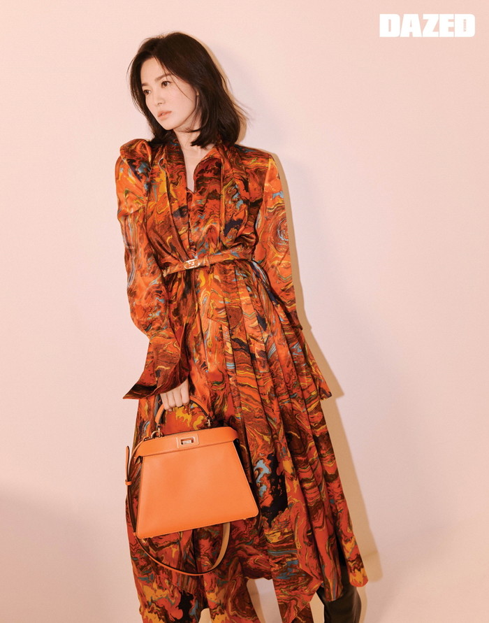 송혜교 데이즈드 윈터 에디션 특별판 제공 펜디, 데이즈드 매거진