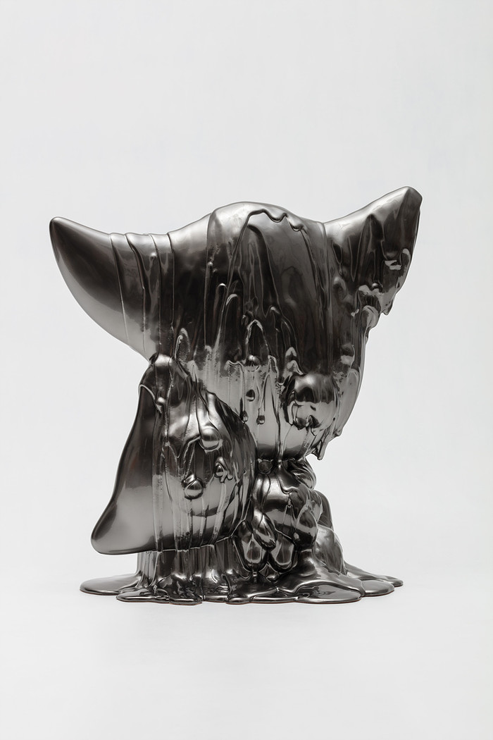 Like A Flowing River-Pieta, 41x24x44cm, urethane paint on plastic, 2021