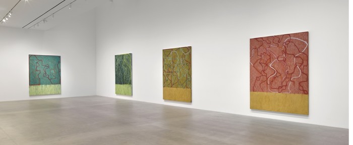 설치 모습. 가고시안 제공.