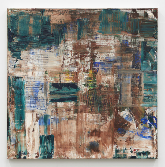 By the Elms, 2019, oil on linen, 40 × 40 inches; 101.6 × 101.6 cm