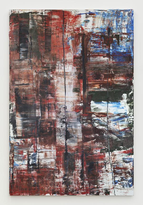 Flyover, 2019, oil on linen, 90 × 70 inches; 228.6 × 177.8 cm