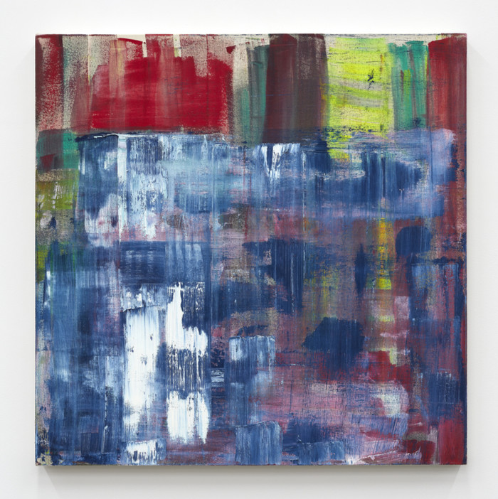 Red Rover, 2020, acrylic and flashe on canvas, 30 × 30 inches; 76.2 × 76.2 cm