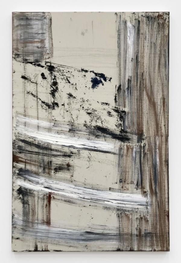 Unbinding, 2019, oil on linen, 36 × 24 inches; 91.4 × 61 cm