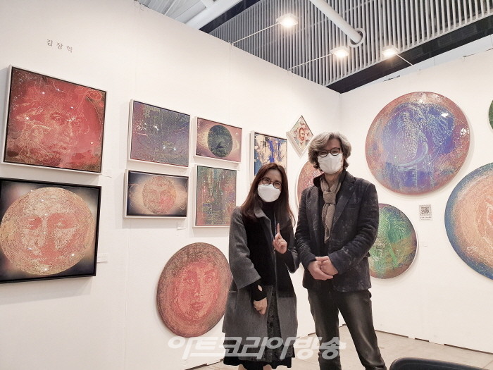 김장혁 작가와 인터뷰 후 기념촬영