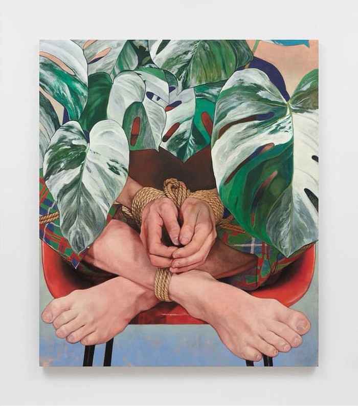 Nolan Simon, Variegated Bonds, 2021 On view at Art Basel 2021 through tomorrow,September 26