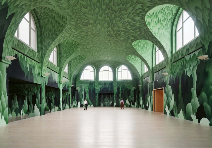 설치 전경 Nicolas Party, Stage Frigt, Photo Raimund Zakowski