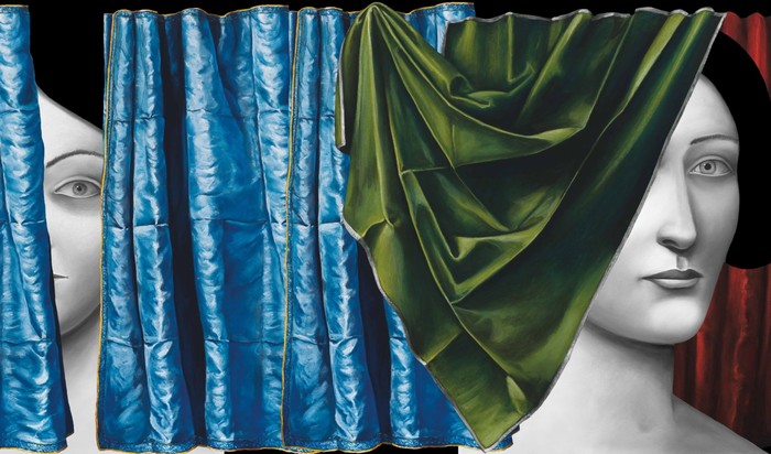 Nicolas Party 2021년 9월 18일 – 2022년 봄 워싱턴 DC의 허쉬혼 박물관에서 커튼