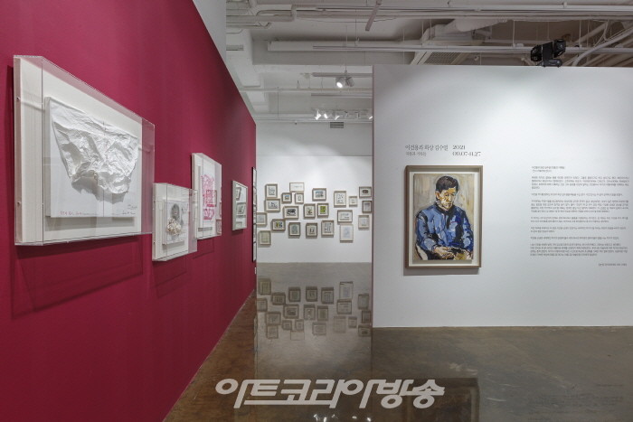 작가 이건용과 화상 김수열 ‘작품과 기록들’전