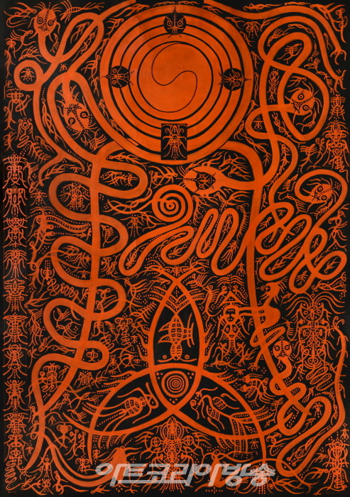 김종원, 신화-통영신명, 211x148.5cm, 20211028-10