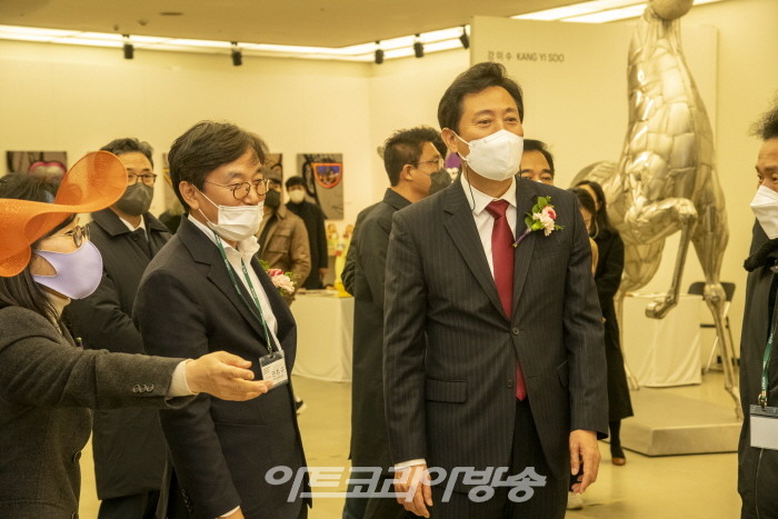 서울국제조각페스타 2021 개막식