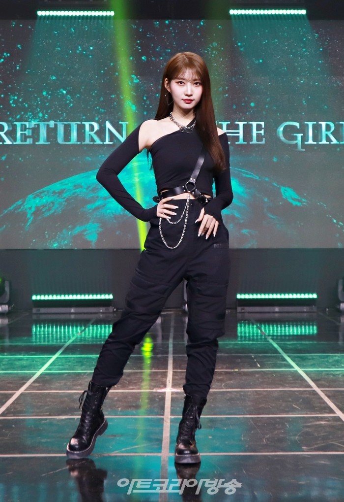 에버글로우 'Return of The Girl' 쇼케이스(시현) 2021.12.01 제공 위에화엔터테인먼트