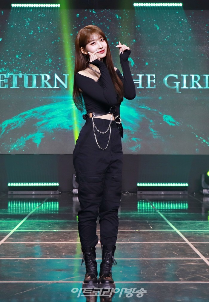 에버글로우 'Return of The Girl' 쇼케이스(시현) 2021.12.01 제공 위에화엔터테인먼트