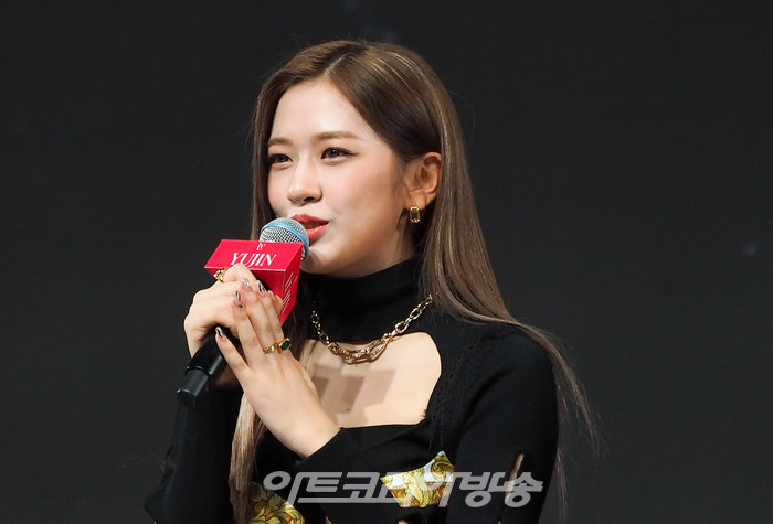 IVE(아이브) 데뷔 싱글앨범 'ELEVEN' 쇼케이스(유진) 2021.12.01 사진 ⓒ아트코리아방송 이용선 기자