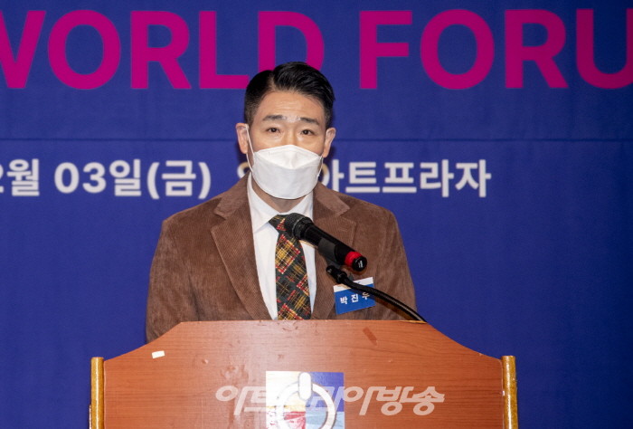 (사)G-ART 국제미술포럼 창립총회 개최-(사)G-ART 박진우 회장 취임사