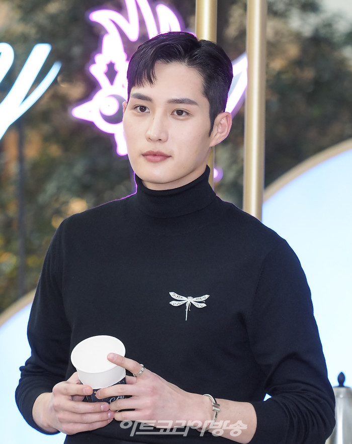 티파니 홀리데이 팝업 행사(김준호 선수) 2021.12.04 사진 ⓒ아트코리아방송 이용선 기자