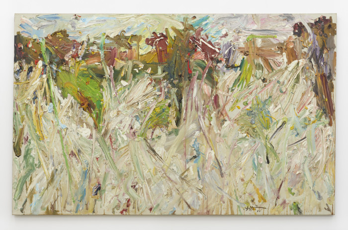무제 , 1958, 린넨에 유채, 60 × 96인치; 152.4 × 243.8cm