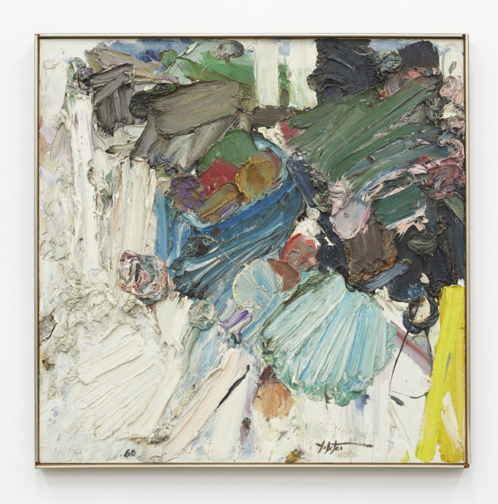 무제 , 1960, 린넨에 유채, 31½ × 31½인치; 80 × 80cm